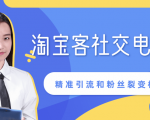 某站内部课程:淘宝客社交电商裂变,精准引流和粉丝裂变模式详解(共6节视频)-52资源库