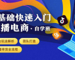 0基础快速入门直播电商课程:直播平台玩法解析-团队打造-带货全流程等环节-52资源库
