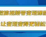 微信视频号变现项目,0粉丝冷启动项目和十三种变现方式-52资源库