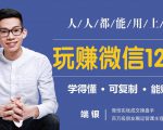 玩赚微信12招:这样玩微信,没钱没人脉也能在家多赚10万-52资源库
