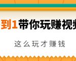 从0到1带你玩赚视频号:这么玩才赚钱,日引流500+日收入1000+核心玩法-52资源库