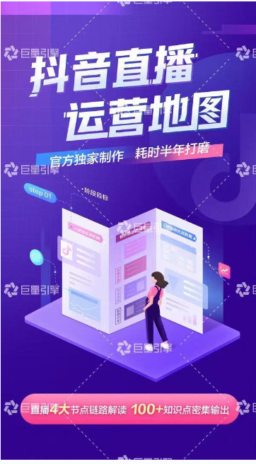 《抖音直播运营地图》直播4大节点，100+知识点-52资源库