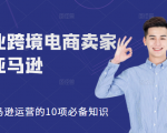职业跨境电商卖家聊亚马逊:亚马逊运营的10项必备知识,12堂课让你看懂亚马逊运营-52资源库