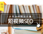 未来新趋势,布局短视频SEO,如何利用抖音SEO免费获得精准流量(3节课)-52资源库