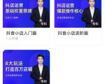 湛北·抖音小店入门进阶高阶合集,八大玩法打造百万店铺-52资源库