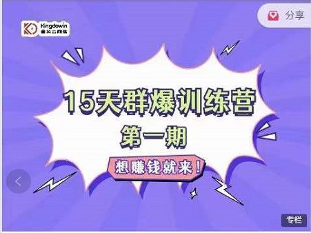 金抖云Peter《15天群爆训练营》，破解抖音玄学，群爆心法，起号方式-52资源库