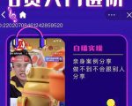 朱白板抖音带货进阶课,实操运营+主播不玩虚的-52资源库