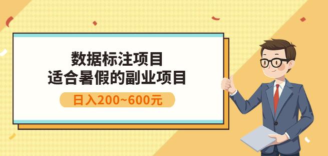副业赚钱：人工智能数据标注项目，简单易上手，小白也能日入200+-52资源库