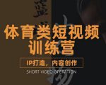 篮球小人物·体育类短视频教学课程,篮球解说账号的IP打造方法和内容创作课-52资源库
