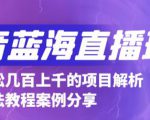 抖音最新蓝海直播玩法,3分钟赚30元,一天轻松1000+,只要你去直播就行【详细玩法教程】-52资源库