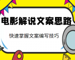 电影解说文案思路课,让你快速掌握文案编写的技巧(3节视频课程)-52资源库