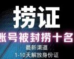 2023年最新抖音八大技术,一证多实名,秒注销,断抖破投流,永久捞证,钱包注销,跳人脸识别,蓝V多实-52资源库