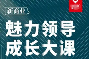 张琦·新商业魅力领导成长大课2023新版,高效管理必修课(30节)-52资源库