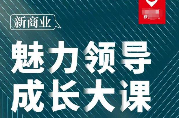 张琦·新商业魅力领导成长大课2023新版，高效管理必修课（30节）-52资源库