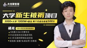 大学新生被褥蓝海项目:两个月变现500万,从0~1项目陪跑训练营-52资源库