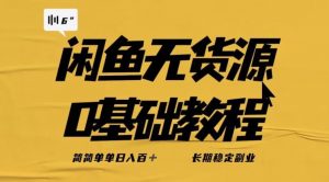 独家闲鱼无货源详细玩法,简简单单日八百+,长期稳定副业【揭秘】-52资源库