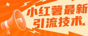 小红书最新引流技术,真正实现解放双手暴力引流-52资源库