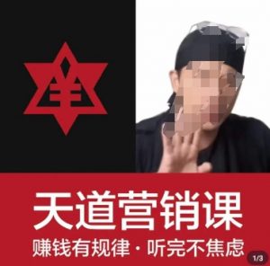 天道老阮-天道营销课,赚钱有规律,听完不焦虑-52资源库