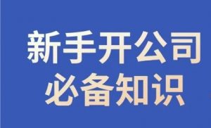 新手开公司必备知识,小辉陪你开公司,合规经营少踩坑-52资源库